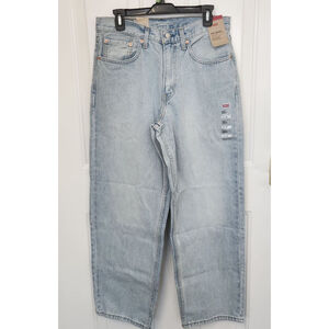 Levi's 578 Baggy Straight Jeans Waist 31 Length 32 light Blue